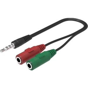 4745 3.5mm Kulaklık Mikrofon Ayırıcı Çoklayıcı Switch Splitter