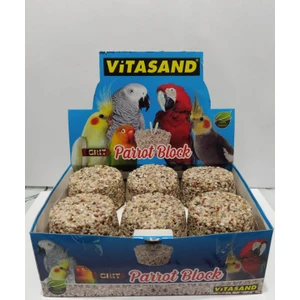 Papağan Mineralli Yemlik Taşı - 6 Adet