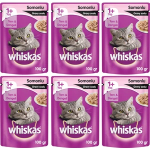 Pouch Somonlu Yetişkin Kedi Konservesi 100 Gr. x 6 Adet