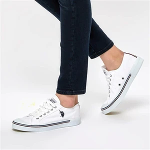 U.S. Polo Assn. Penelope Beyaz Kadın Sneaker Tekstil Malzeme 39 Numara