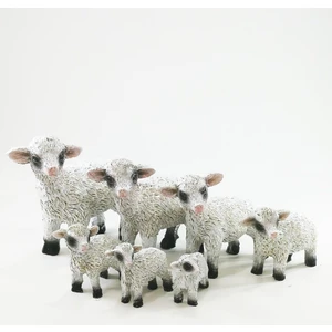 Yedili Koyun Dekoratif Biblo