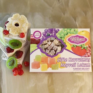 Yıldırım Şekerleme Meyveli Çifte Kavrulmuş Lokum 250gr