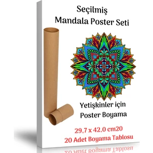 Seçilmiş Mandala Poster Seti