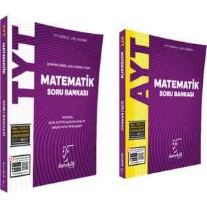 Karekök Yayıncılık TYT AYT Matematik Soru Bankası 2'li Set