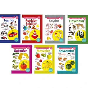 0-6 Yaş Yayınları İlk Bilgilerim Dizisi Karton 7 Kitap