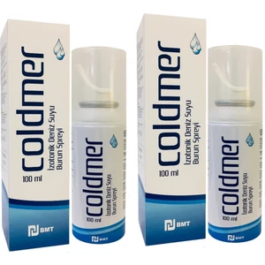 Coldmer İzotonik Doğal Deniz Suyu Burun Spreyi 100 ml 2 Adet