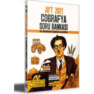 Benim Hocam Yayınları 2021 AYT Coğrafya Soru Bankası 10 Deneme Sınavı Ilaveli Pragmatik Serisi