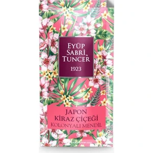 Eyüp Sabri Tuncer Japon Kiraz Çiçeği Kolonyalı Mendil 5X10 cm - 150'LI