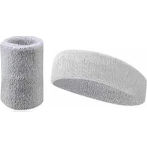 Sporcu Saç Bandı + Bileklik Seti Havlu Ter Bandı