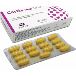 Cartia Plus Takviye Edici Gıda 30 Tablet