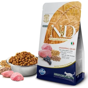 Nd Düşük Tahıllı Kuzu Etli ve Yaban Mersinli Kedi Maması 1,5 kg