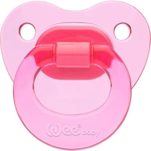Wee Baby Yalancı Emzik Silikon Akide Damaklı No:2 / 6-18 Ay 112- Pembe