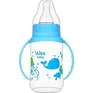 Wee Baby 744 Kulplu Pp Biberon 150 ml - Mavi