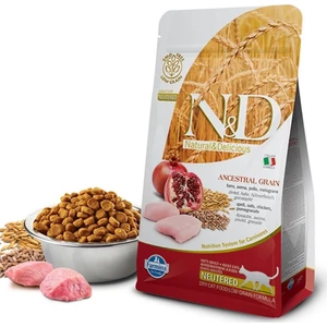 Nd Düşük Tahıllı Tavuklu ve Narlı Kısırlaştırılmış Kedi Maması 1,5 kg
