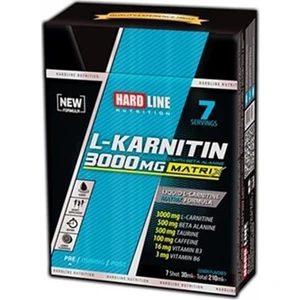 Hardline L-Carnitine Matrix 3000 Mg 30 ml 7'li Paket Limon Aromalı