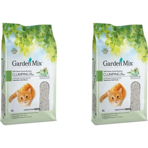 Garden Mix   Marsilya Sabunlu Ince Taneli Bentonit Kedi Kumu 10 Lt 2'li
