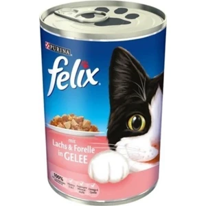 Somon ve Alabalıklı Kedi Konservesi 400 gr 24 Adet