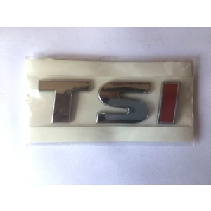 Volkswagen Tsi Bagaj Yazısı Tek Kırmızı 5K0853675M