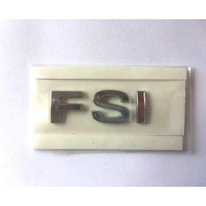 Volkswagen Fsi Bagaj Yazısı Tek Kırmızı (Passat B6 - Jetta 5)
