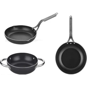 Üçlü Tava Seti - Omlet, Sote Ve Yağ Tavası