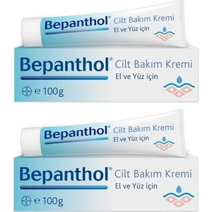 El ve Yüz Için Cilt Bakım Kremi 100 gr x 2