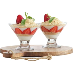 Crema 12 Li Cam Dondurmalık-Tatlı Servisi