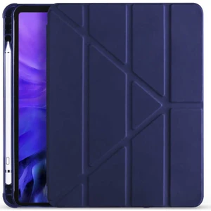 Apple iPad 10.5 (7.nesil) Kılıf Kalem Bölmeli Standlı Tam Uyumlu Lacivert