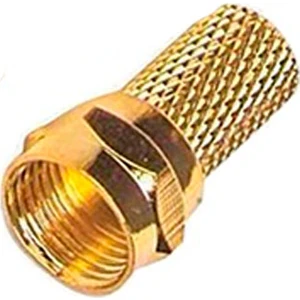 F Konnektör(Gold) Rg 6 F Konnektör Pakette 100 Adet Bulunur