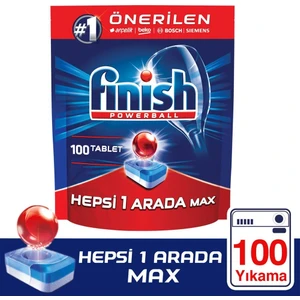 Hepsi Bir Arada 100 Tablet Bulaşık Makinesi Deterjanı
