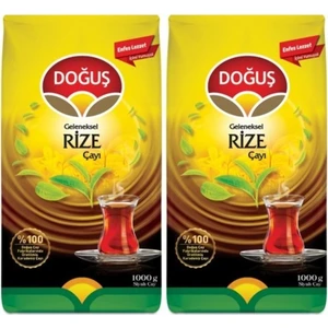 Geleneksel Rize Siyah Dökme Çay 2 x 1 kg