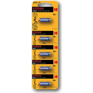 27A 12 Volt Ultra Alkaline Kumanda Pili 5'li