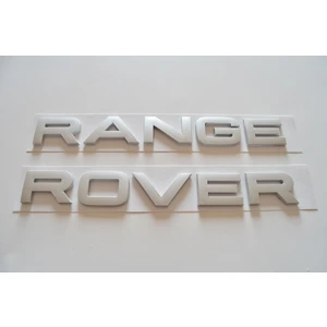 Range Rover Kaput Yazısı Gri DAB000061 - DAB000071