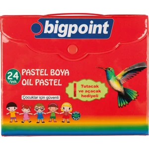 24 Renk Köşeli Pastel Boya Çantalı 1 Bp743