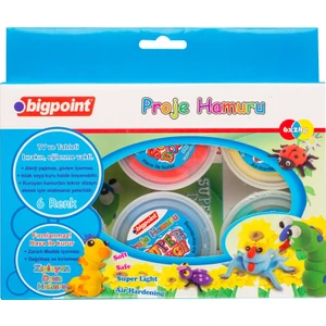 Proje Hamuru - Zıplayan Oyun Hamuru 6X28 Gr.