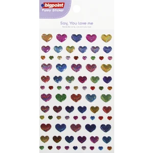 Sticker Desenli Kalpler