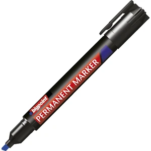 Permanent Markör Kesik Uç Mavi