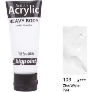 Akrilik Boya 75 Ml Zinc White 103