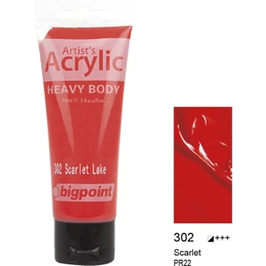 Akrilik Boya 75 Ml Scarlet 302