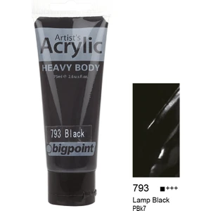 Akrilik Boya 75 Ml Lamp Black 793