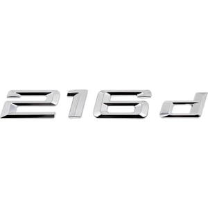 Bmw 216D Bagaj Yazısı