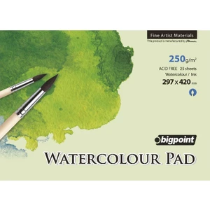 Bpp303 Water Colour Pad 250Gr 25 Yp A3 Bpp303