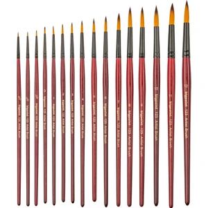 123/00000 Sentetik Kıl Yuvarlak Fırça