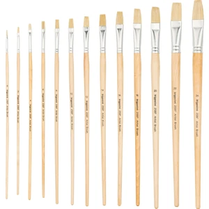 258F/16 Doğal Kıl Düz Kesik Fırça