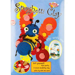 Clay Spaghetti Hamur 8 Renk Kelebek Bpkspgbfly