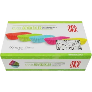 Ekler Kapsül Büyük 85X40X25 mm - 600'LÜ
