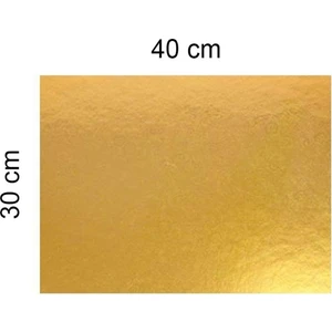 Gold Pasta Altı (Kalın) 30X40CM - 15'li