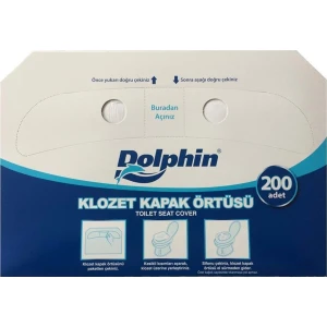 Kağıt Klozet Kapak Örtüsü - 200'LÜ