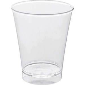 Sert Plastik Tulip Bardak 240 cc - 16'lı