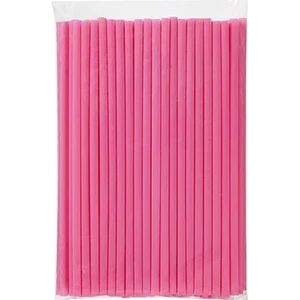 Ambalaj Pazarı Plastik Frozen Pipet Pembe - 100'LÜ