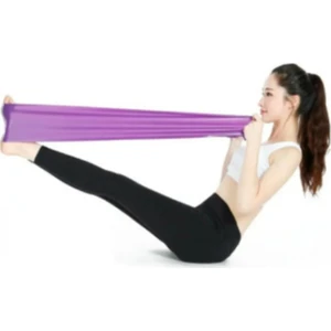 Orta Direnç Pilates Yoga Bandı Egzersiz Direnç Güç Lastiği